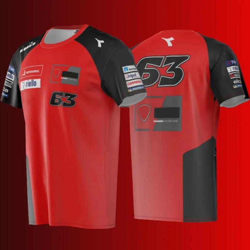 2025 Léto Nové MOTO GP Outdoor Extrémní sporty Rychleschnoucí Cyklistické tričko Prodáno 93 Fanoušků Marquez Volné Prodyšné Krátké rukávy