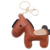 Horse Bag Charm,Decoration Cute Animal Ornament PU Leather for Car Handbags Gift