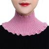Fake Collar Detachable Turtleneck Neck Dickey Half Top Mock Sweater Collar