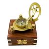 Personalised 3-inch Working Sundial Compass for Birthday |Engraved Sundial Birthday Gift for Him,Custom Birthday Sundial Compass for Husband