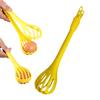 Egg Beater Food Clip 3 az 1-ben többfunkciós konyhai csipesz főzéshez, keveréshez és grillezéshez Ergonomikus kialakítású tojáshabverő főzéshez, keveréshez
