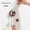 No-Drill Vacuum Suction Cup Clothes Hook - Wall Mounted Bathroom Hook with Strong Load-Bearing Capacity.
