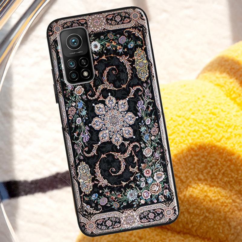 Persian Carpet Floral Pattern Case For POCO X3 NFC X3 GT F3 M3 M4 Pro Back Cover Xiaomi Mi 11 Lite 10 Mi 11T Pro 10T