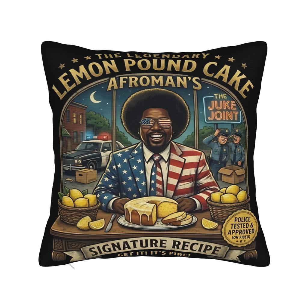 Afroman Justice For Lemon Pound Cake Pillow Cover Printing Cushion Cover Decoration Throw Pillow Case Cover Home Multiple Sizes