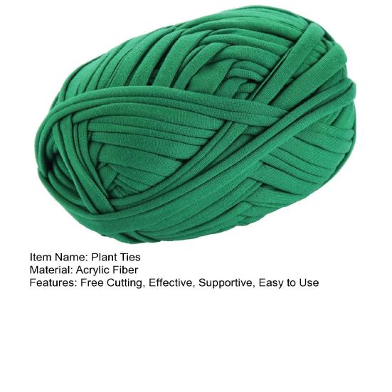 1 Roll Plant Ties Convenient Flexible Tear Resistant Acrylic Fiber Garden Twist Ties Cable Organizer Yard Supply