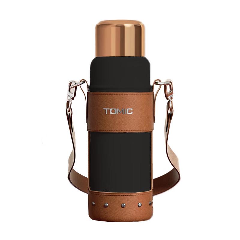 TOMIC Ceramic Lined Tea Infuser Mug