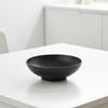 Unbreakable Matte Black Melamine Noodle Soup Bowl Beef Ramen Salad Round Bowls 9 Inch