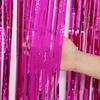 5pcs 100x200cm Glitter Rain Curtain Door Tassel Shiny Foil Streamer Party Backdrop For Birthday Wedding Prom Party Decoration