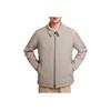 Swoosh Polo Comfortable Solid Color Long Sleeve Jacket Men Jackets Moon-Fossil HF6790-087