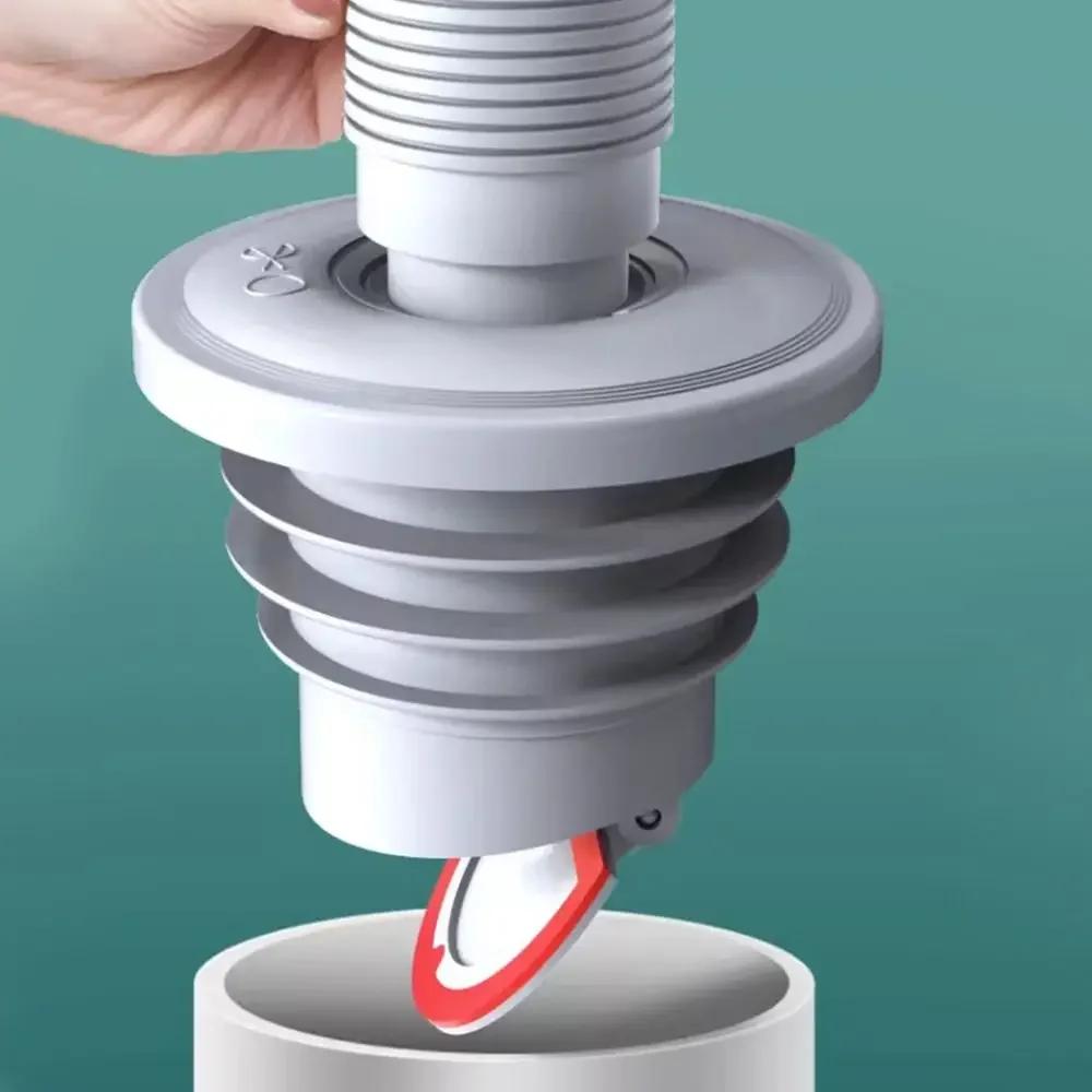 Bathroom Accessories Colander Seal Stopper Sewer Shower Drainer Pipe Sealing Ring Water Pipe Plug Floor Drain Drain Cover