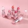 Sandwich Lipstick Pearlescent Long Lasting Waterproof Glitter Lipstick Shimmer Pearlescent Shiny Metallic Pink Lip Gloss Lip Glaze