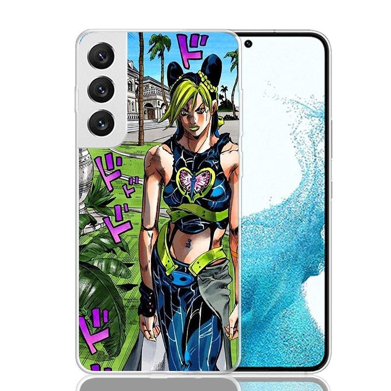 JoJo's Bizarre Adventure Jolyne Cujoh Phone Case For Samsung Galaxy S26 S25 Edge S24 S23 FE S22 Ultra S21 Plus S20 + Fundas Cove