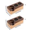 Coffee Tamper Holder Espresso Tamping Station Coffee Tools Rack Coffee Accessories Wood Materoal Gift for Coffee Lover