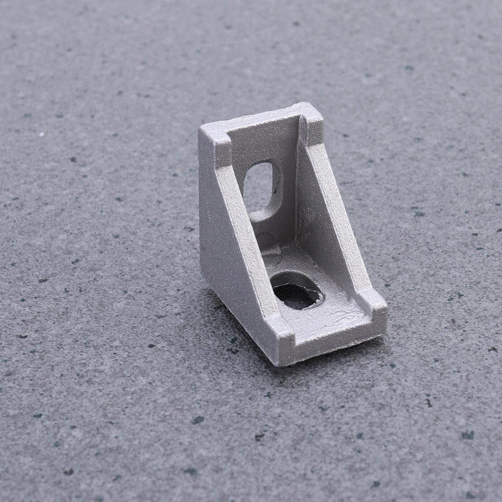 25Pcs Corner Bracket Aluminum 2020 Size 2x2x2cm Heavy Duty Metal for 20Mm Aluminum Extrusion 90 Degree Angle for 3D Printer Cnc