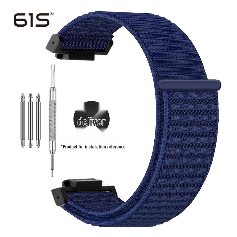 Breathable Woven Watch Band for Casio DW5600, GA2100, GA900 Men's Sports Models.
