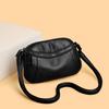 Small Shoulder Bag Clutch Women's Hand Bag Leather Crossbody Bag Small Bag Versatile Shell Bag Mobile Phone Bag