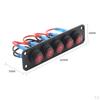 Rocker Switch Panel Pre Wired Waterproof for RV Yht Car Trailers Vehicles