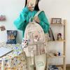 Comfortable Women Backpack For School And Travel - Large Capacity Nylon Junior High School Student School Backpack