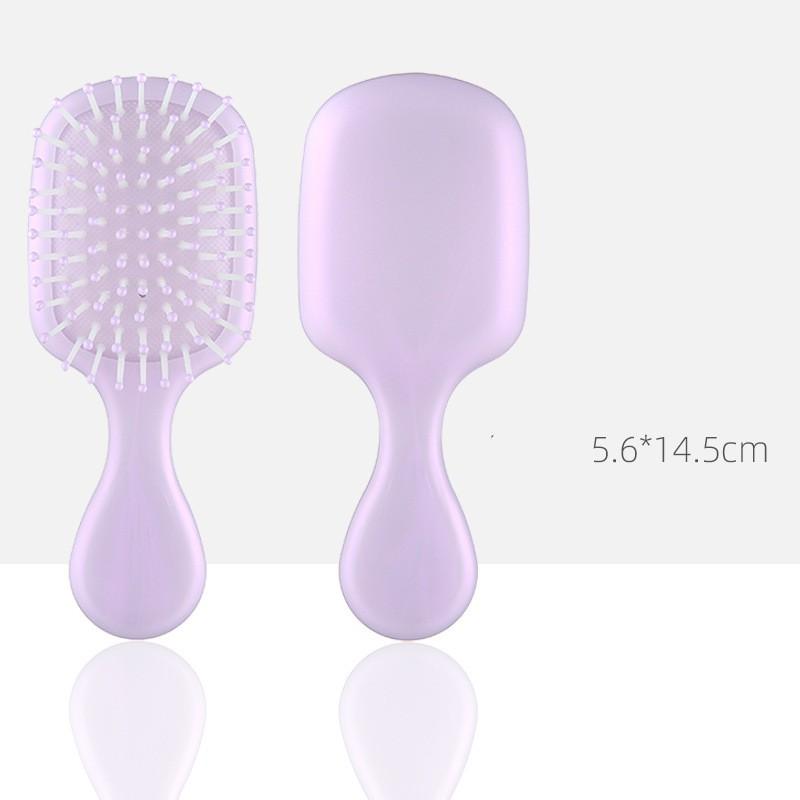 Mini pieptene de păr pentru copii Ins Simplicity Masaj de culoare uni Com pentru păr pentru mamă și copii Perii portabile mici de călătorie pentru îngrijirea părului