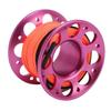15m Cable Scuba Diving Reel Aviation Aluminum Diving Line Reel with Double Ended Hook for Outdoor Boating Marine