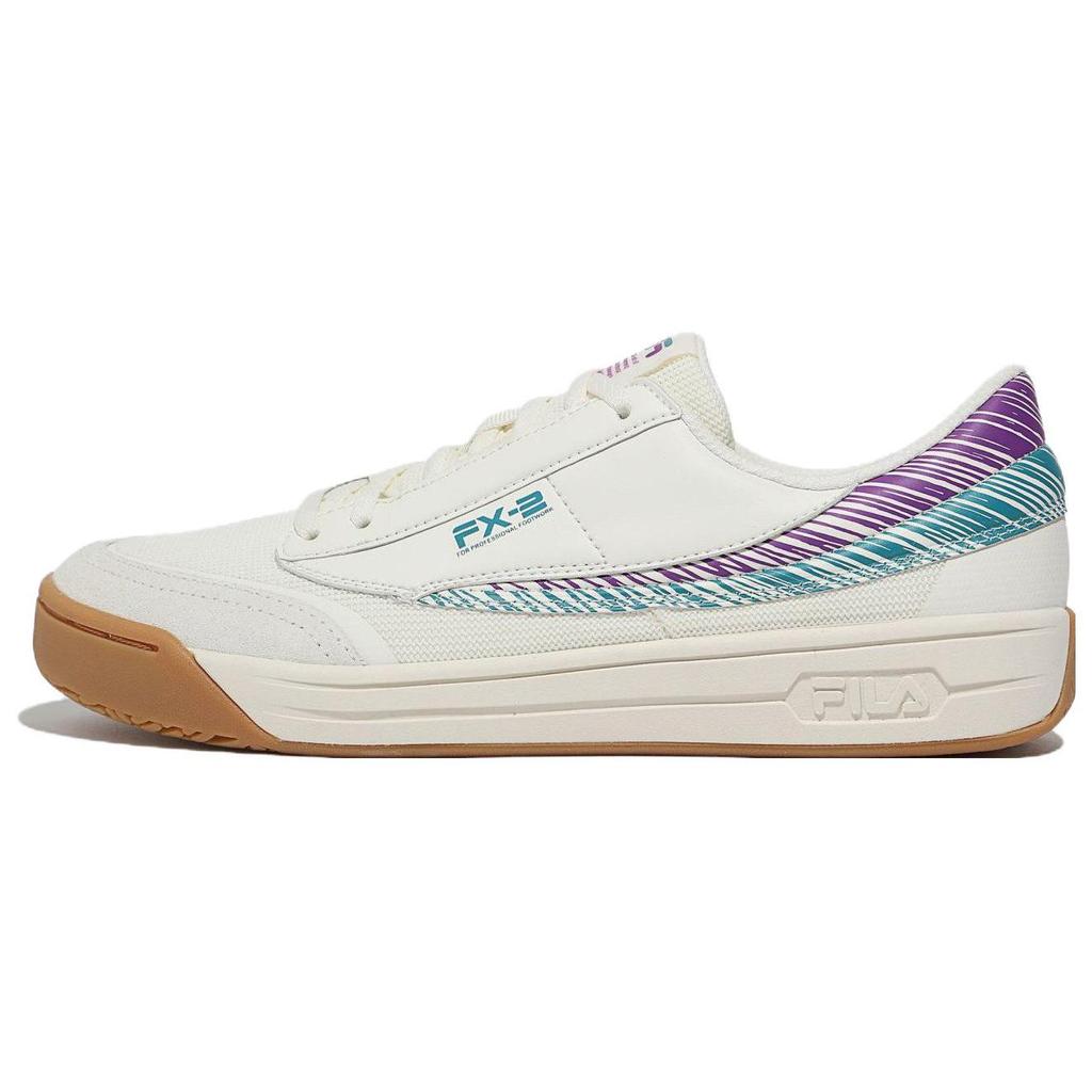 FILA O.T Authentic T5 Low top Skateboard Shoes Unisex White Brown Korean Style 1TM01903F_144