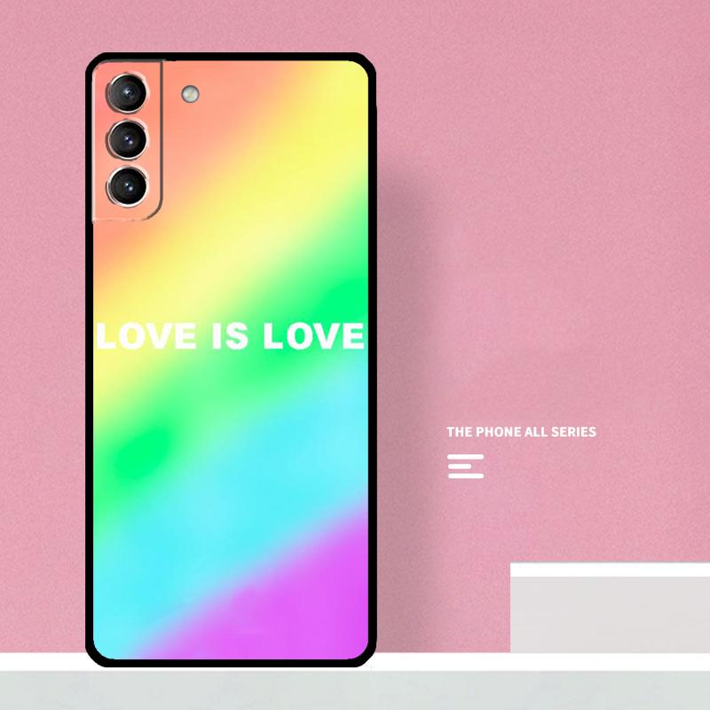 Gay Lesbian Lgbt Rainbow Pride Phone Case For Samsung Galaxy S25 S26 Ultra S20 S21 S22 S23 S24 S10 Plus S25 FE Cover Coque