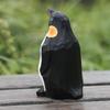 Crafts Penguin Simulation Animal Carving Log Decoration Emperor Penguin Decoration