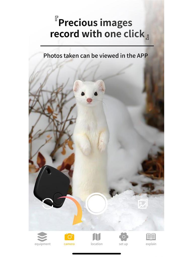 Smart Bluetooth Key Finder & Phone Loss Reminder Keychain