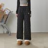 UNIFREE Warm Fleece-Lined Loose Straight Leg Casual Pants