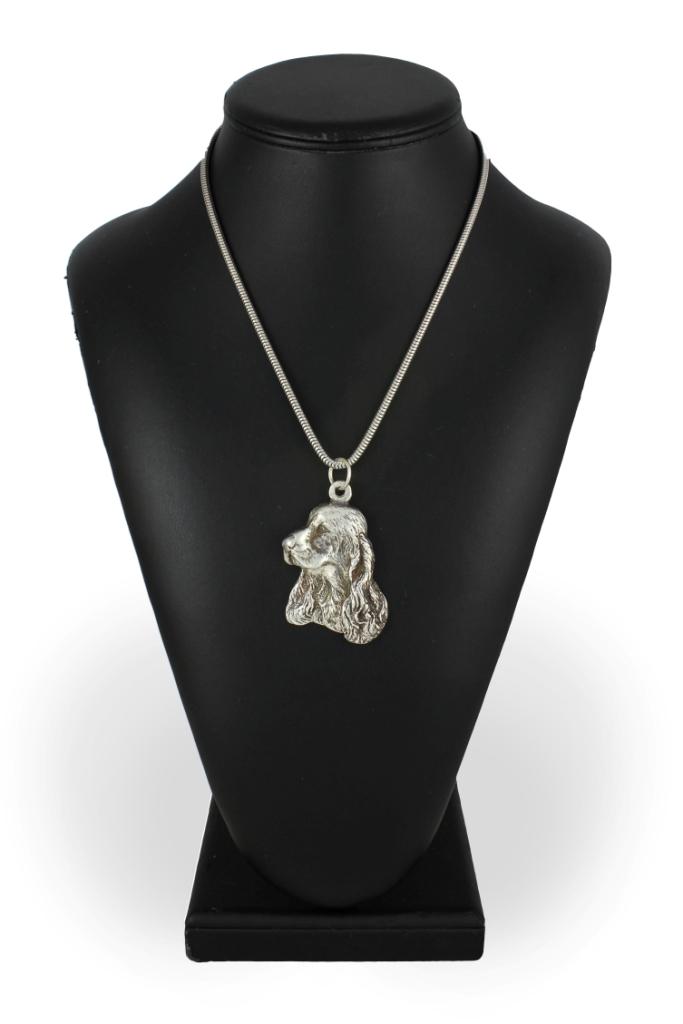 English Cocker Spaniel - Dog Necklace, Unique Jewellery for the Dog Fan, Unique Adder Pendant by Art-Dog Brand