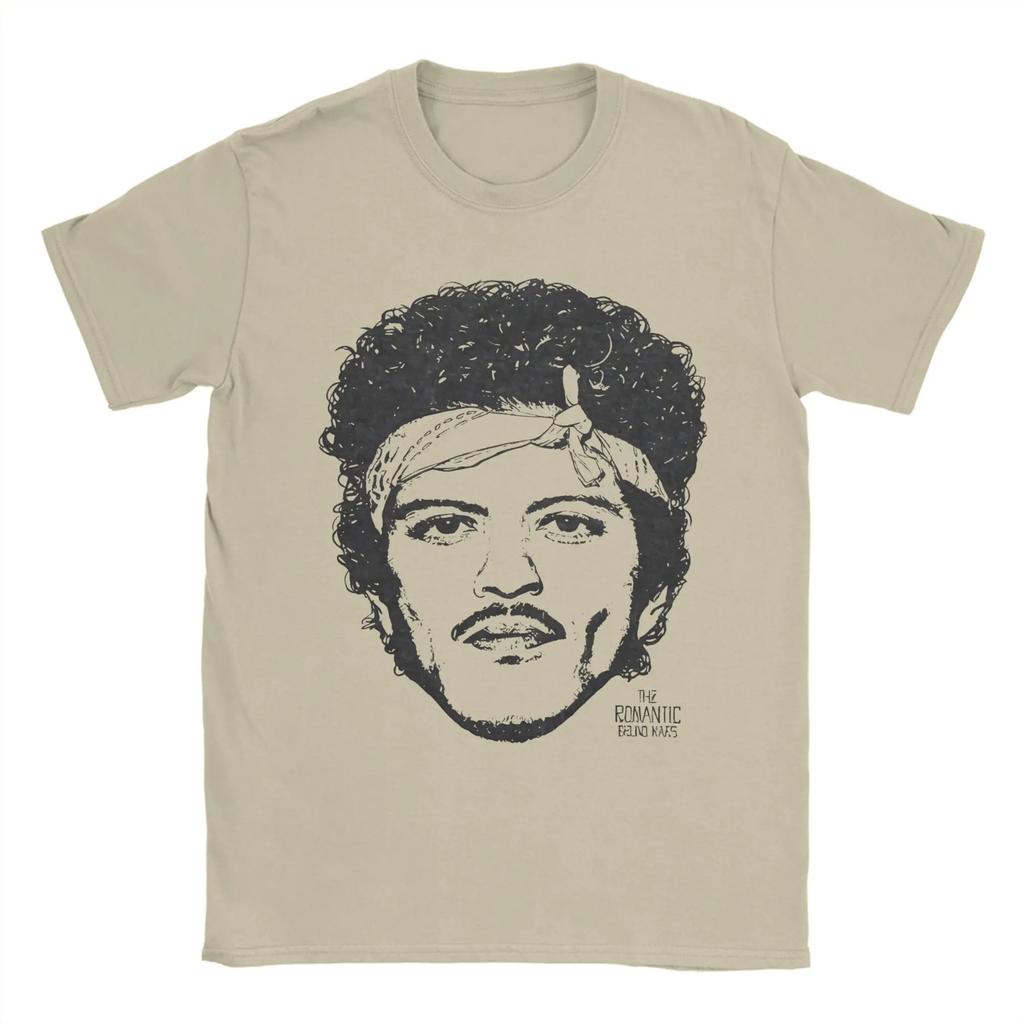 Bruno Mars The Rounisextic Tour 2026 Retro Unisex T Shirts Humorous Tee Shirt Short Sleeve Crewneck Tshirt Pure Cotton Summer Clothes