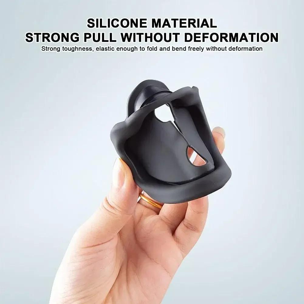 Door Shock Absorber Pad For Tesla Model 3 Y X S Highland 2025 2025 Flexible Lock Protector Silicone Auto Door Lock Latches Cover