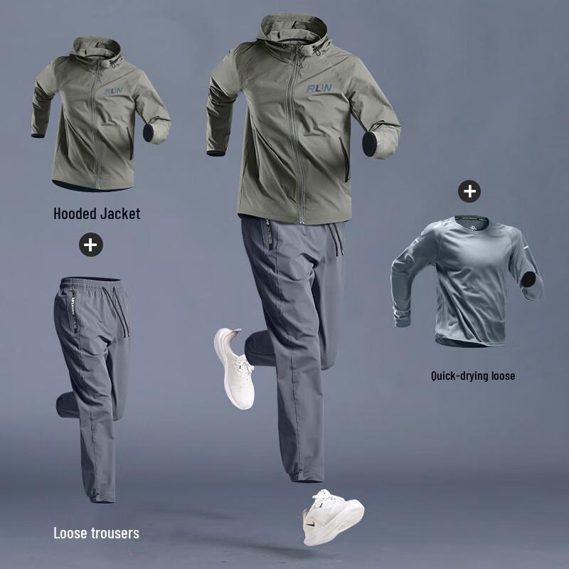 

WEZHO Men s Quick-Dry Sports Training Suit