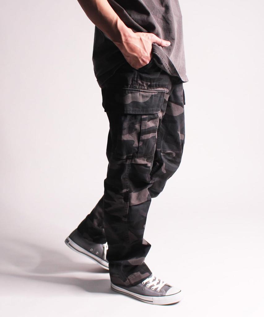 AVIREX BASIC FATIGUE PANTS 6126129 7832910002 men's M 814 GREY/CAMO