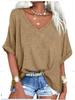 2024 European & American Women's Plus Size Casual Short-Sleeve Loose T-Shirt