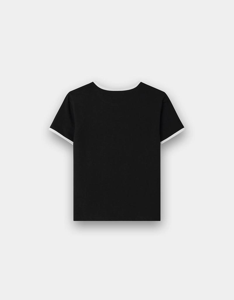 GIORDANO Ringer Color Block Short Sleeve T-Shirt 325545 [5 Colors]