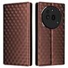 For Nothing Phone (3a) Pro Case Wallet Rhombus Imprinted Leather Phone Cover