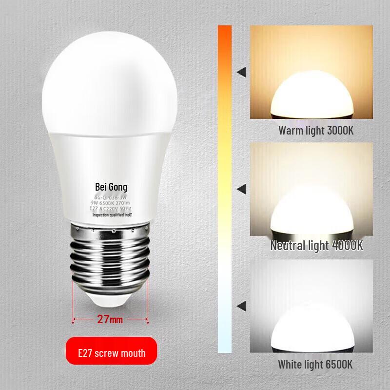 Beigong E27 LED Energiesparlampe