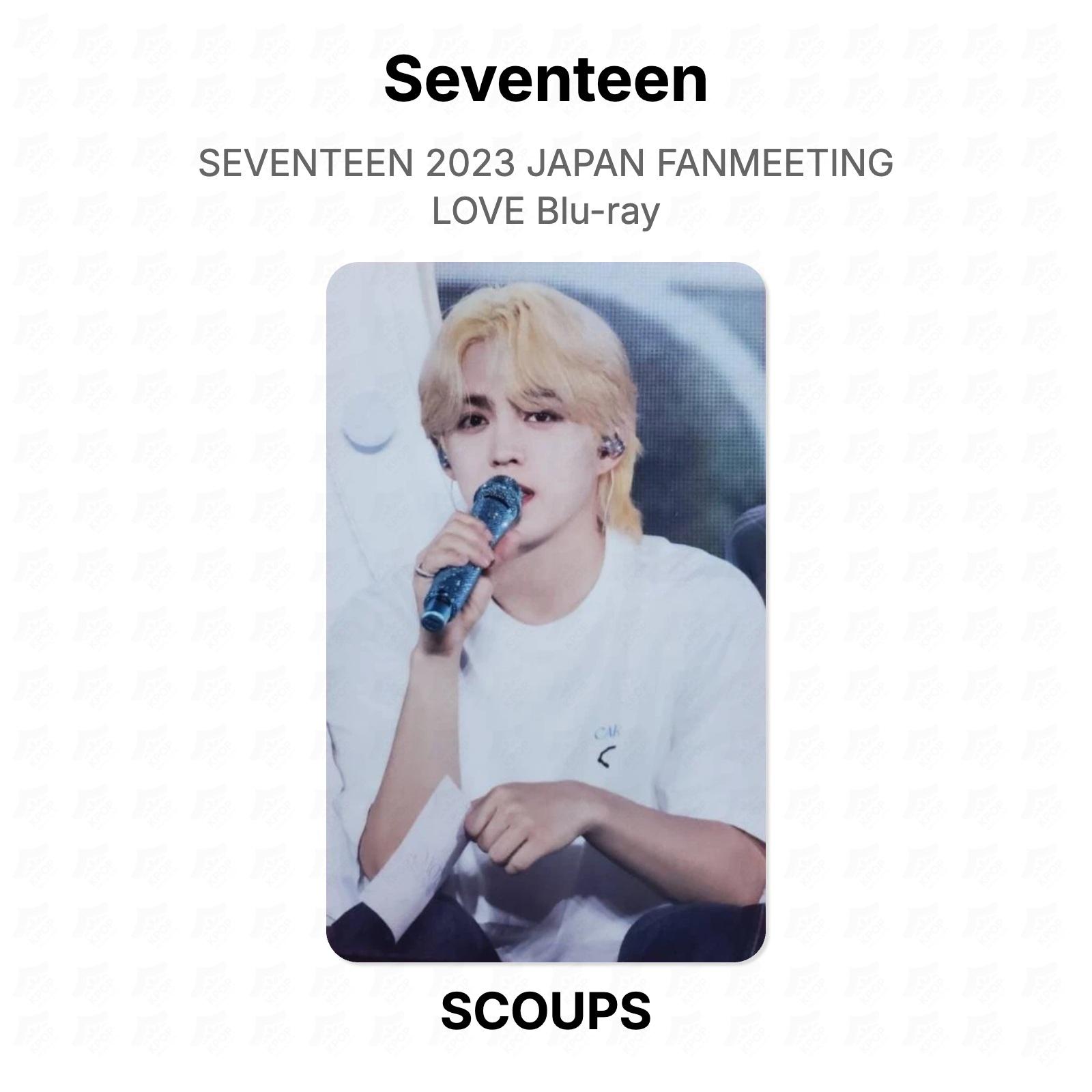 Seventeen 2023 JAPAN FANMEETING LOVE Blu-ray Official Photocard S.COUPS