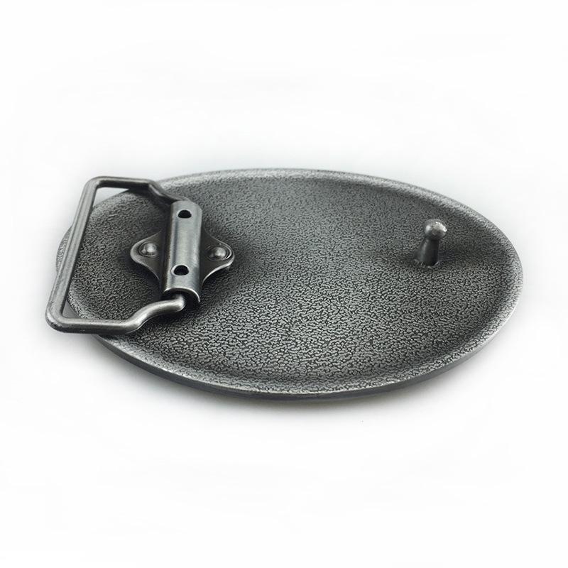 Trendy Wild Boar Leather Hip Hop Western Cowboy Belt Buckle