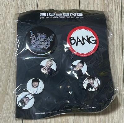 BIGBANG 2011 KONZERT BIGSHOW Abzeichen-Set (Unbenutzt)