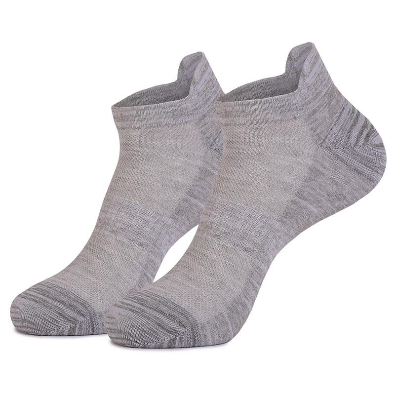 6 Pairs Women Cotton Running Ankle Socks Spring Summer Thin Breathable Invisible Tab Boat Low Cut Socks