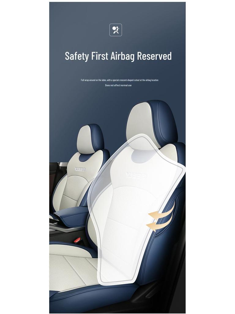 Boyue L Spezieller Autositzbezug 2023: Universelles Vollumfassendes Kissen für Alle Jahreszeiten