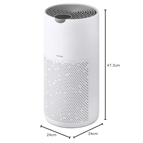 Iris Ohyama Air Purifier, 30 Tatami Mats, Deodorizing, Disinfecting, Deodorizing, Dust, Pollen, Dust Collection, PM2.5, Pets, Quiet, Energy Saving, Li
