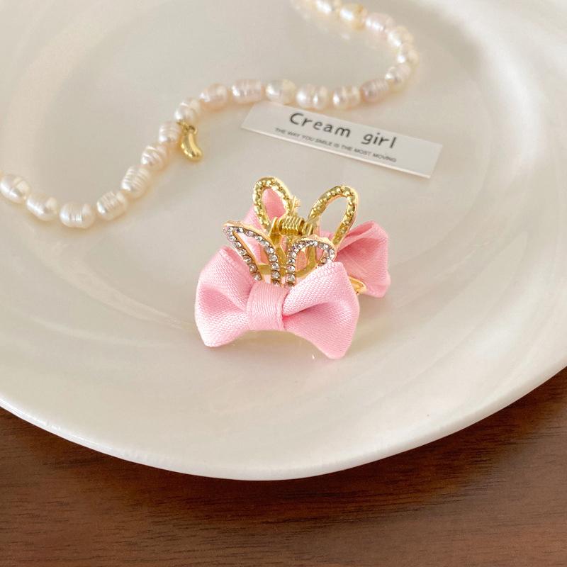 Kids Sweet Cute Bow Small Hair Clip Women Headwear Rabbit Ear Crown Mini Hair Claw Hairpins Girls Hair Accessories