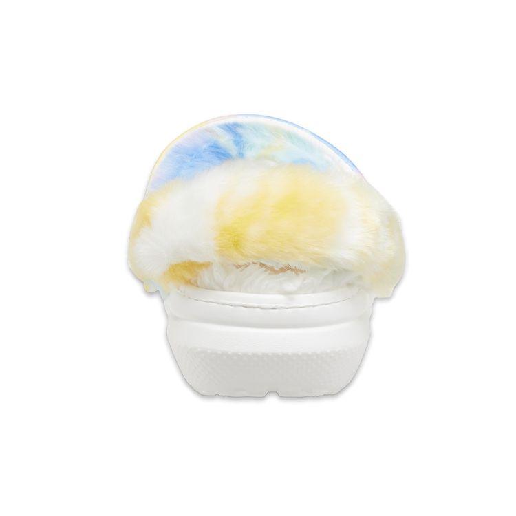 Crocs Classic Clog Winter Classic Fur Clogs Women Slippers Colorful White 207303-94S
