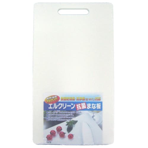 Nagao Towa Polyeight Elclean Antibacterial Cutting Board, 44x25x1.5cm, K-44
