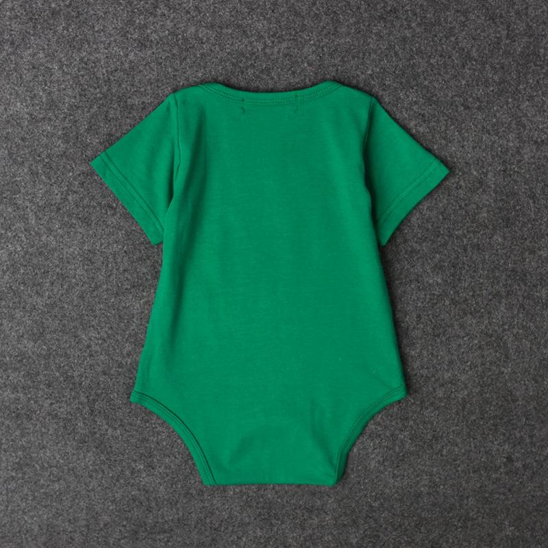 Cadou de Crăciun pentru bebeluși Nou-născut băiat fată Body cu mânecă scurtă pentru bebeluși cu litere imprimate salopete haine