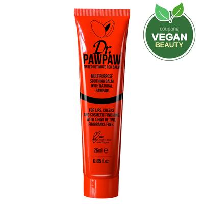 Dr. Popo Tinted Ultimate Red Lip Balm 25ml, 1 Pack