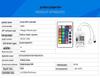 24-Tasten WiFi RGB LED Strip Controller mit IR-Fernbedienung & Smartphone-App-Kompatibilität